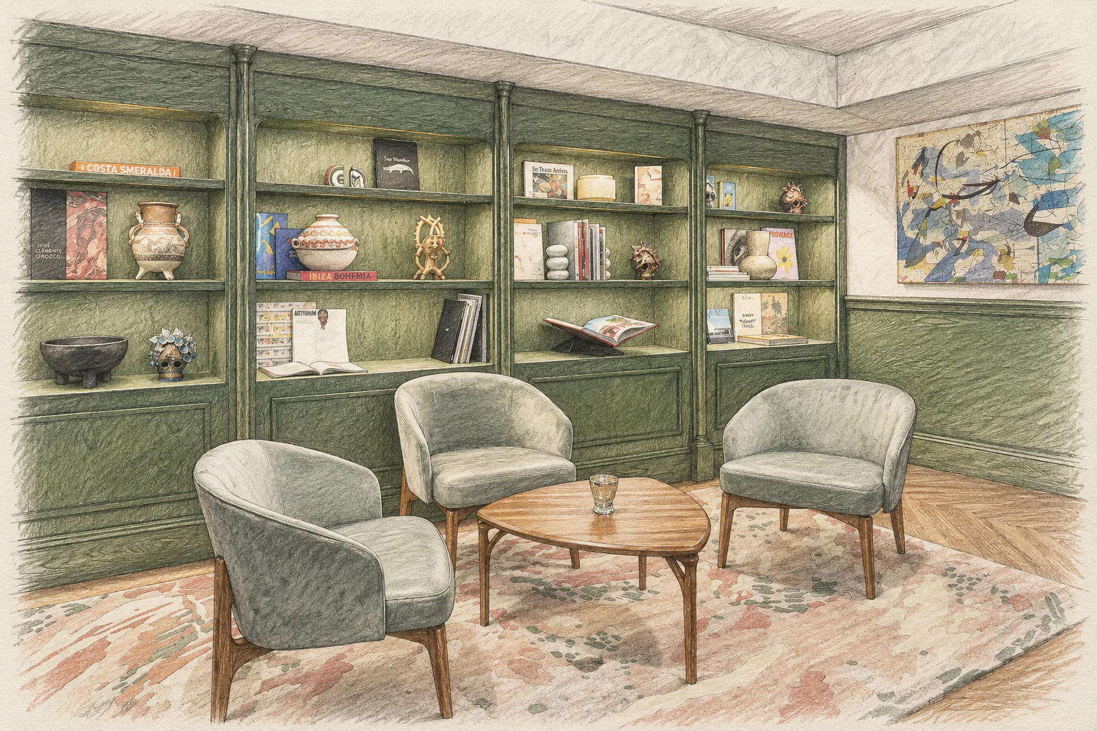Photographie illustrative de l’intérieur d’un actif tertiaire